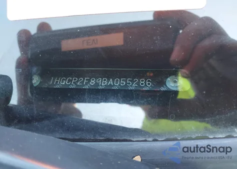 2011 Honda Accord 2.4 Ex-L from USA, damaged, VIN 1HGCP2F89BA055286